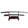 Black Sword Functional Damascus Katana (Muichiro Tokito)