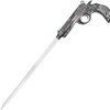Discreet Sword Cane - Gun Head Design