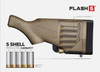 TactaLoad FLASH-5 Shotgun Buttstock, Remington 870 FDE