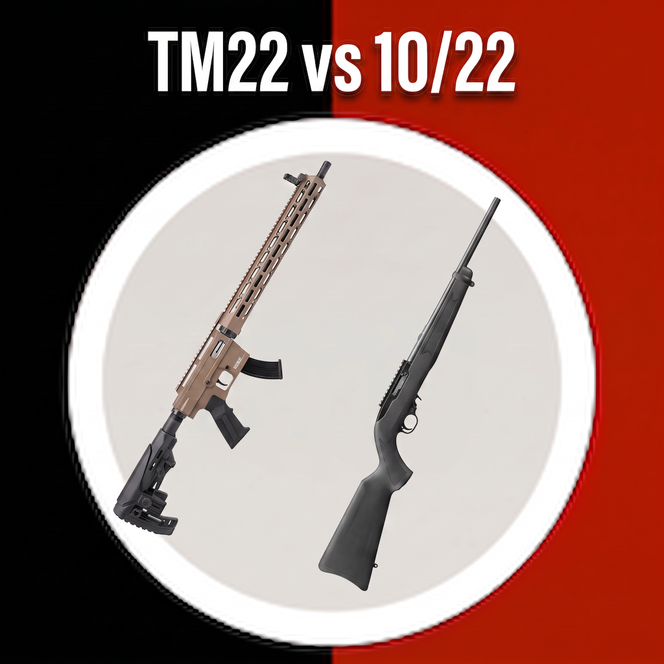 Derya TM22 vs. Ruger 10/22: Which .22 LR Rifle Is Right for You?