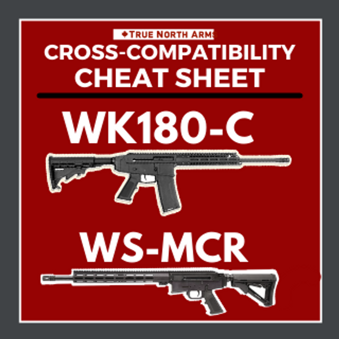  W180-C & WS-MCR | CROSS-COMPATIBILITY PARTS | CHEAT SHEET