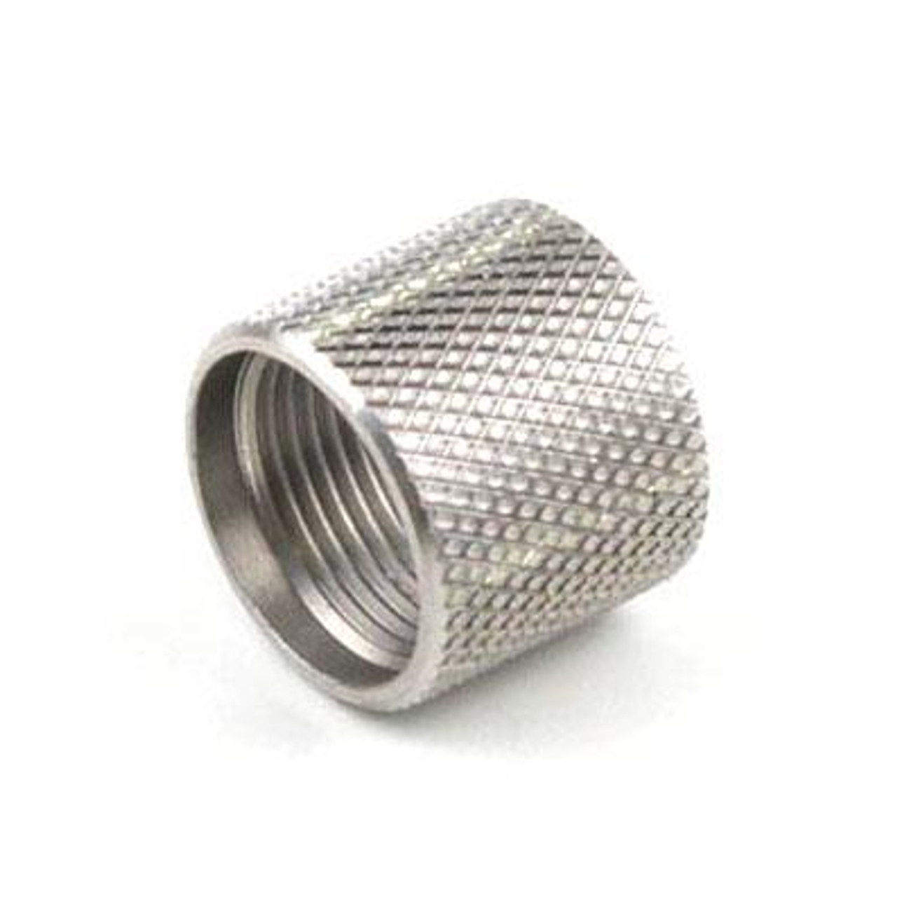 Knurled Muzzle Thread Protector (Stainless)