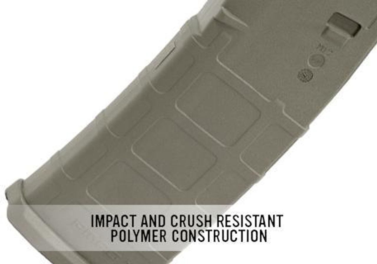 Magpul MAG571 PMAG M2 MOE Magazine, 5/30 rounds of 5.56