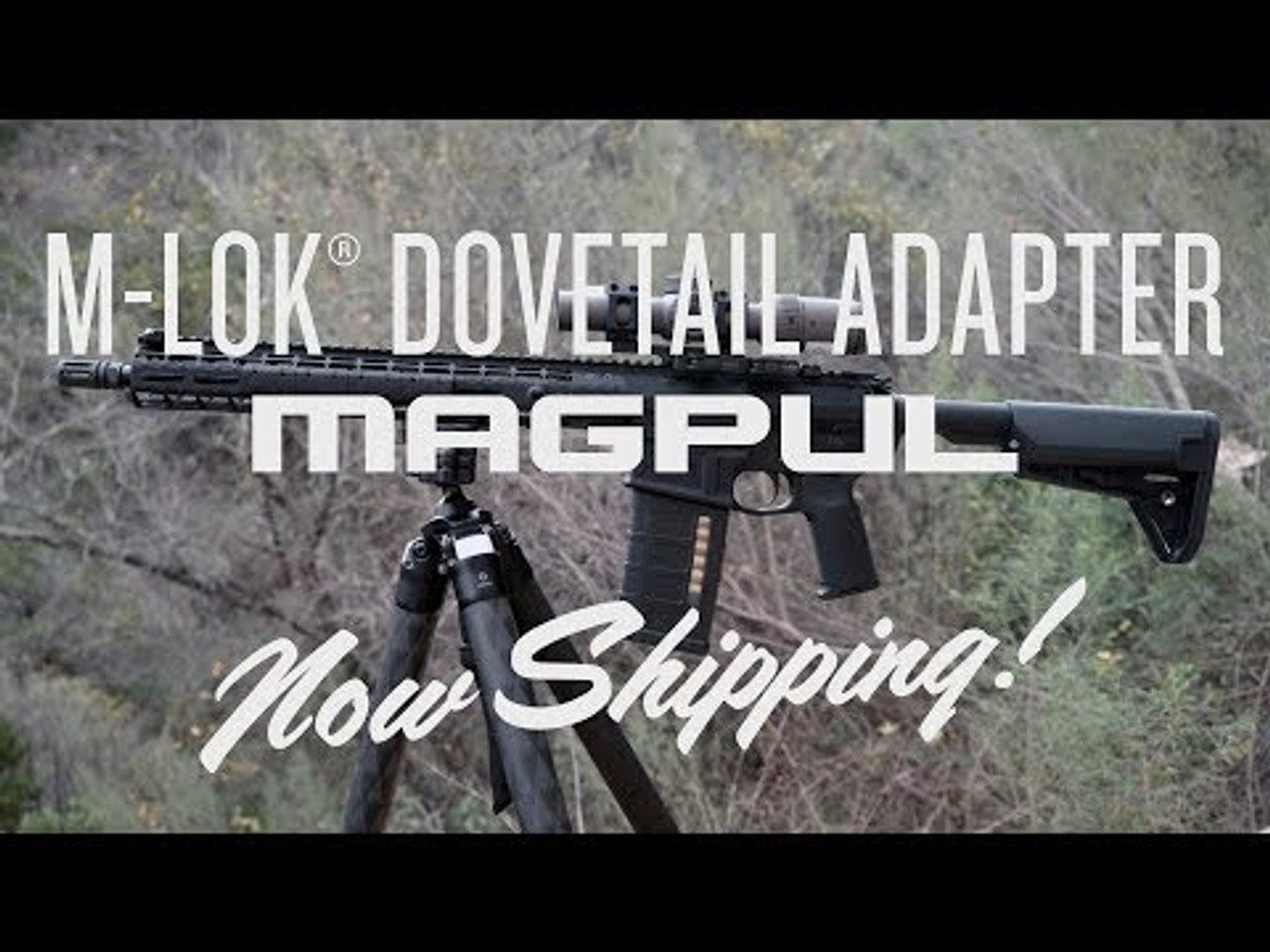 Magpul MAG1051 M-LOK Dovetail Adapter – 2-Slot for RRS/ARCA Interface