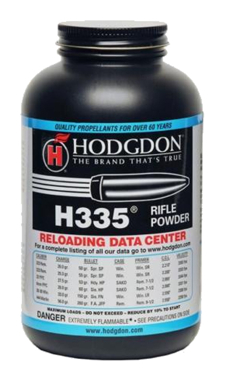 Hodgdon H335 Smokeless Rifle Powder for Reloading, 1LB