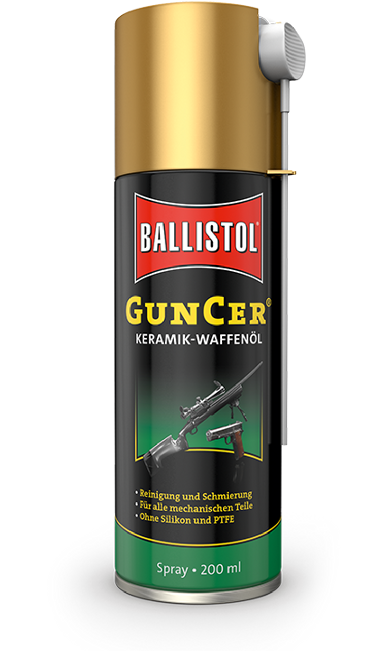 Ballistol Guncer Gun Oil Spray, 200ml, EURO [2166BALL]