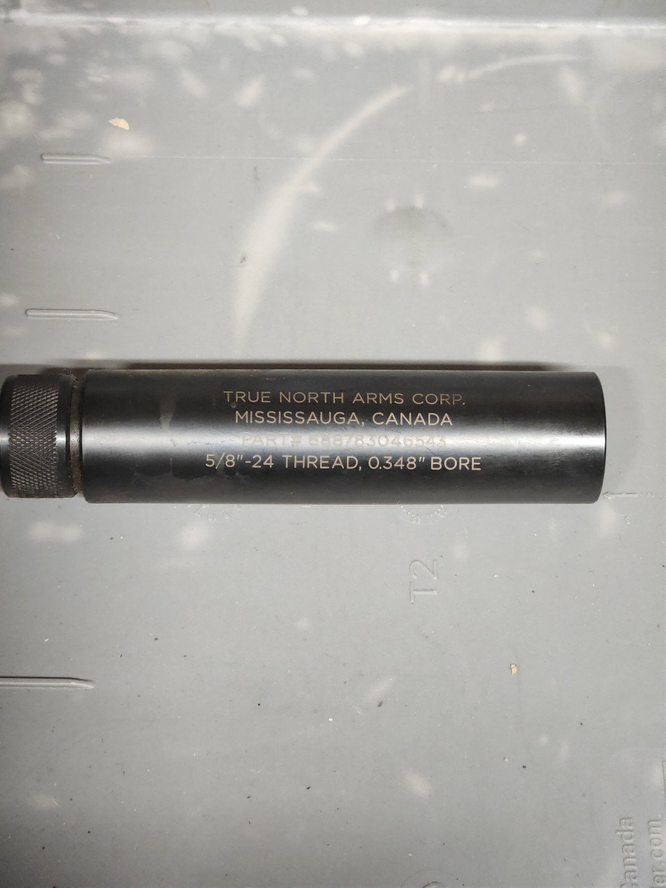 Blem - Reverse Fake Can/Suppressor with Linear Compensator- 5/8"-24