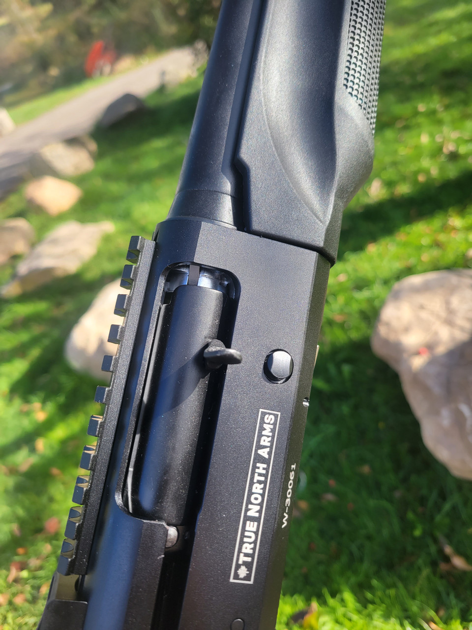 TNA VR-66 Barebones 12ga Semi-Auto Shotgun, 18.6" BBL, Black Synthetic Stock, Non-Restricted