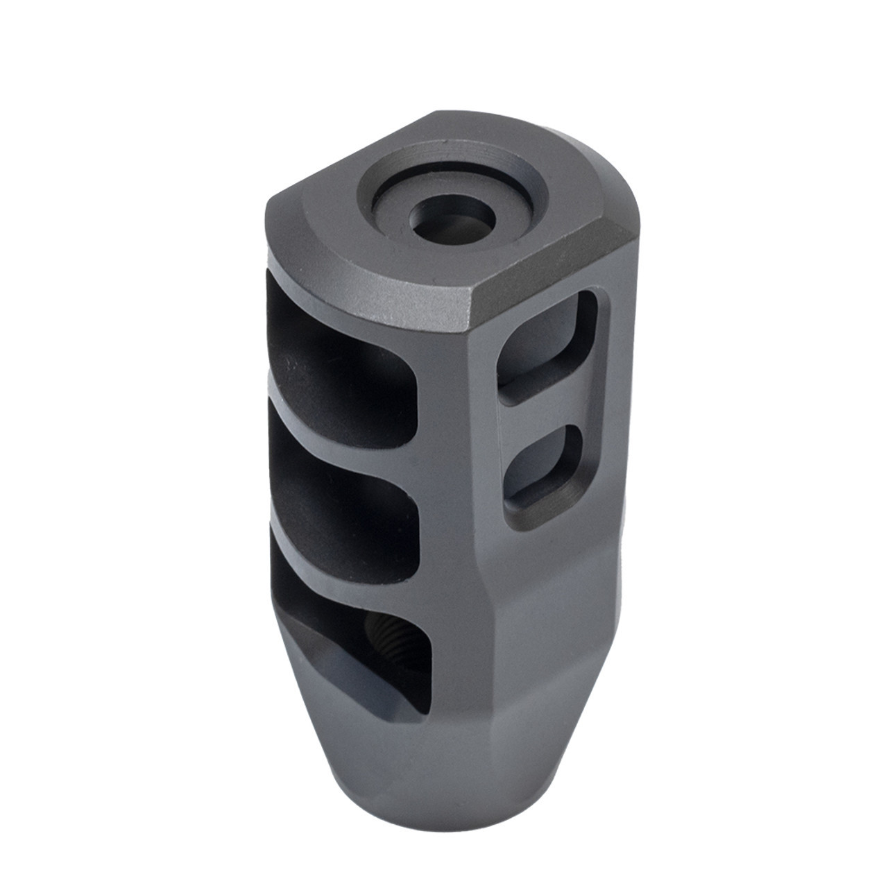 Precision Armament M11-SPR Severe-Duty Muzzle Brake, Fits .223/5.56mm rifles with 1/2-28 Muzzle Threads [A040]