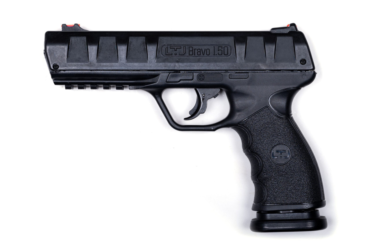 LTL Bravo 1.5 Airgun Pistol, CO² .50Cal, 4" BBL [440.171]
