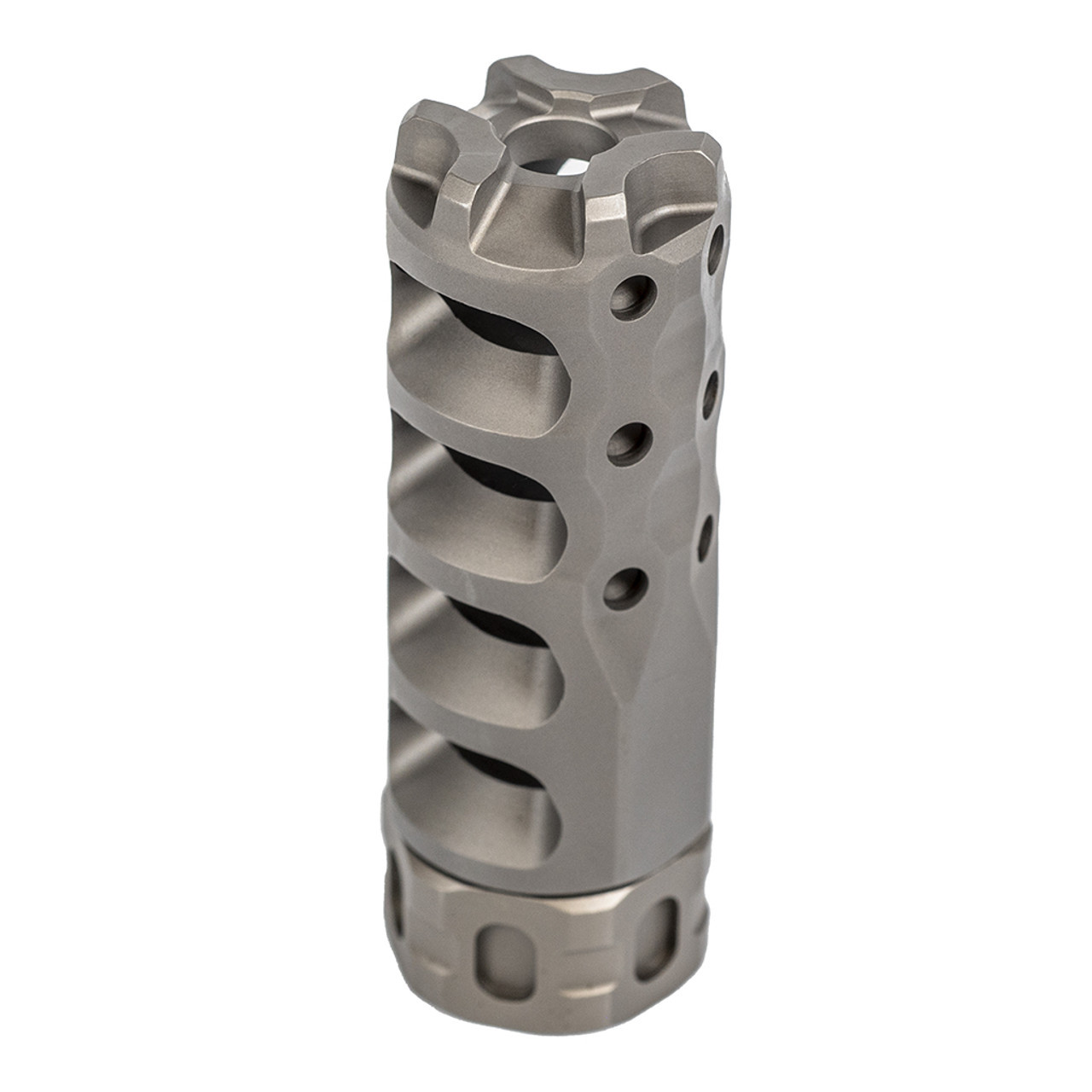 Precision Armament HYPERTAP Muzzle Brake, Multiple Thread Options [A04]