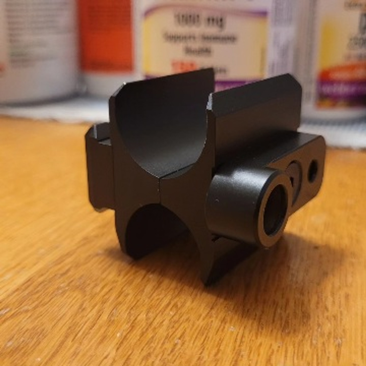 S&J Hardware Shotgun Barrel Clamp With Light Rail & QD MKII