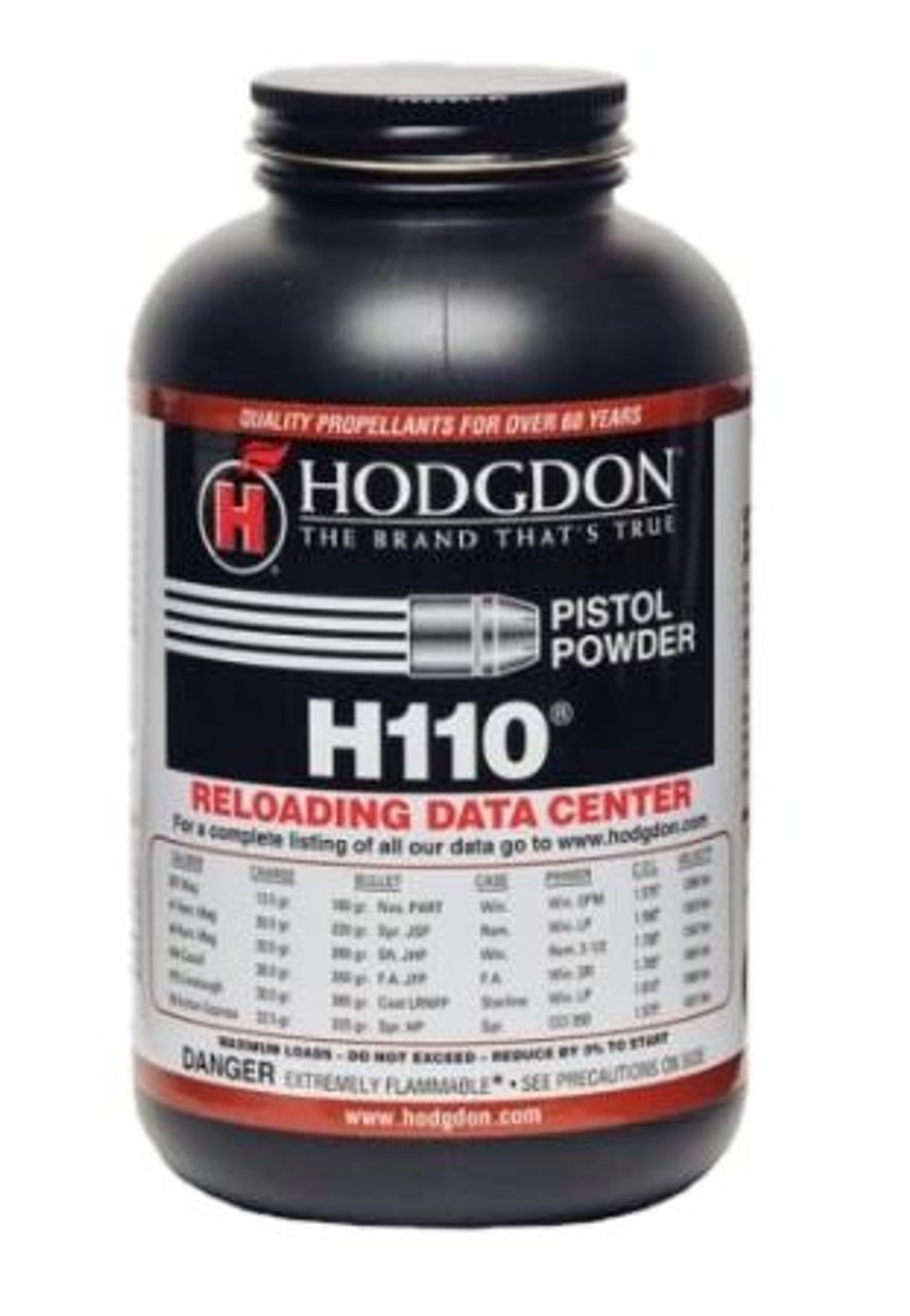Hodgdon H110 Spherical Pistol Reloading Powder (1 LB)