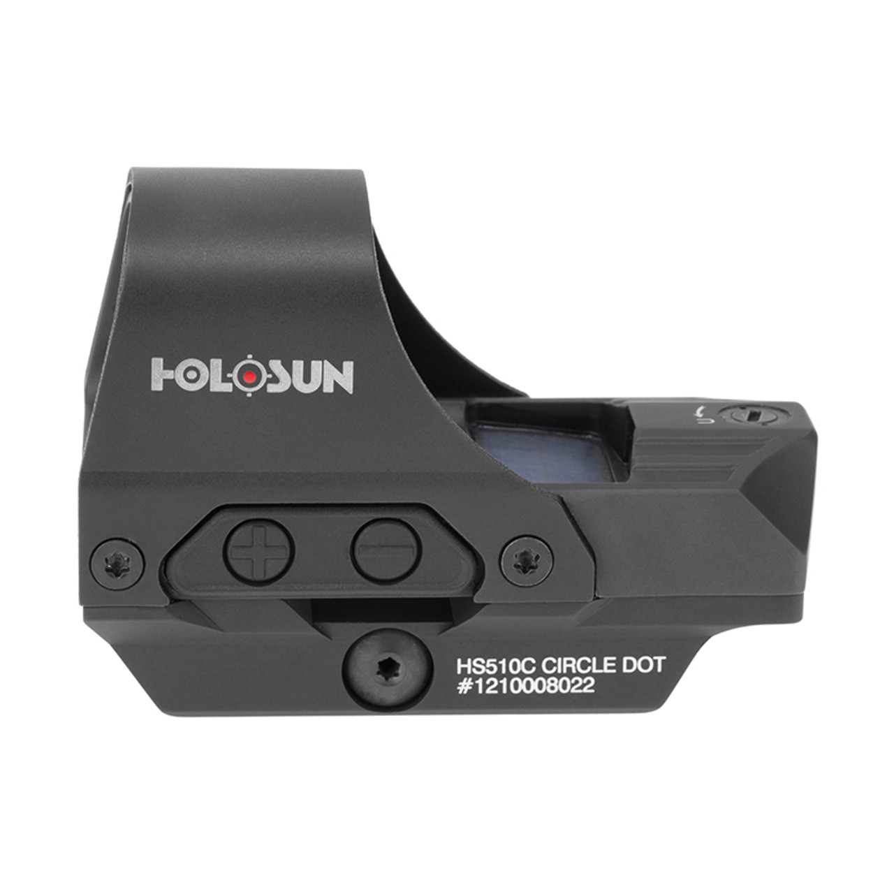 Holosun HS510C 2 MOA Reflex Red Dot Sight, for Long Gun Applications