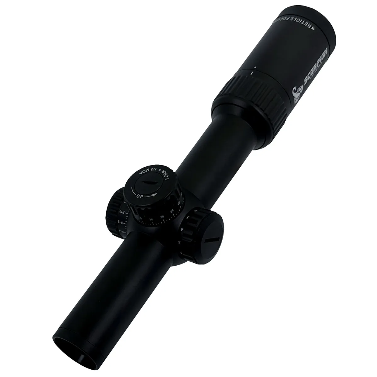 Scorpion Outdoors Vision 1-4x24 IR 30mm Rifle Scope, with Mount [5683-0022]