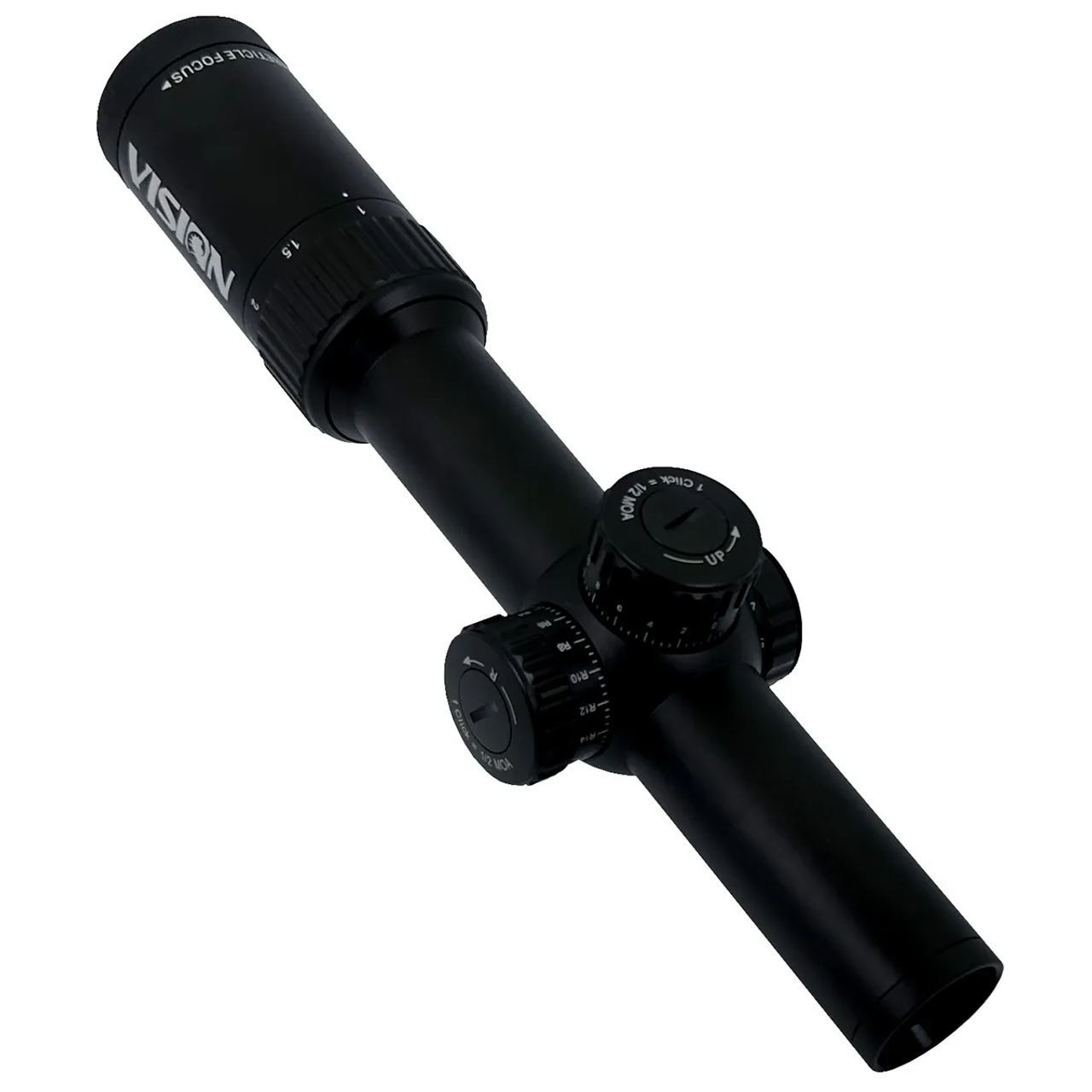 Scorpion Outdoors Vision 1-4x24 IR 30mm Rifle Scope, with Mount [5683-0022]
