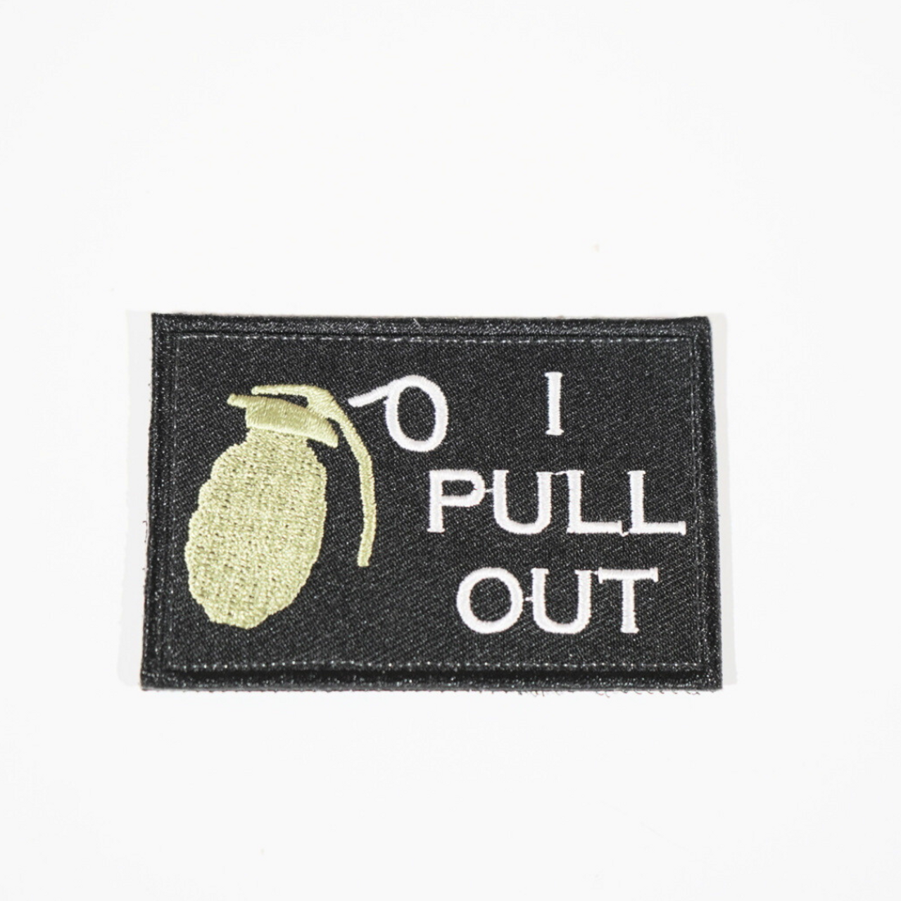 "I Pull Out" Morale Patch