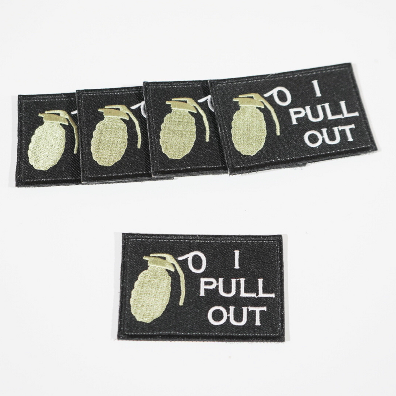 "I Pull Out" Morale Patch