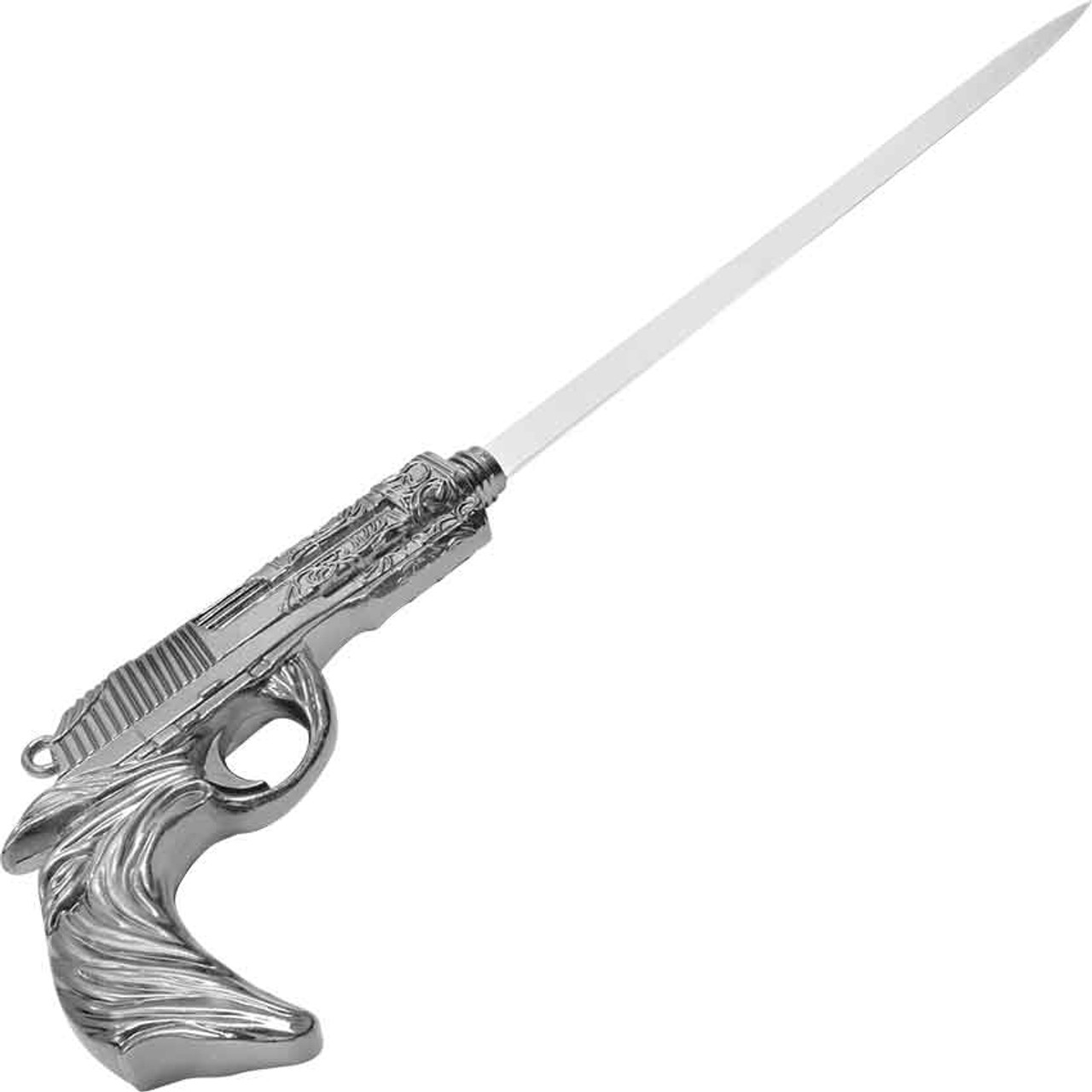 Discreet Sword Cane - Gun Head Design