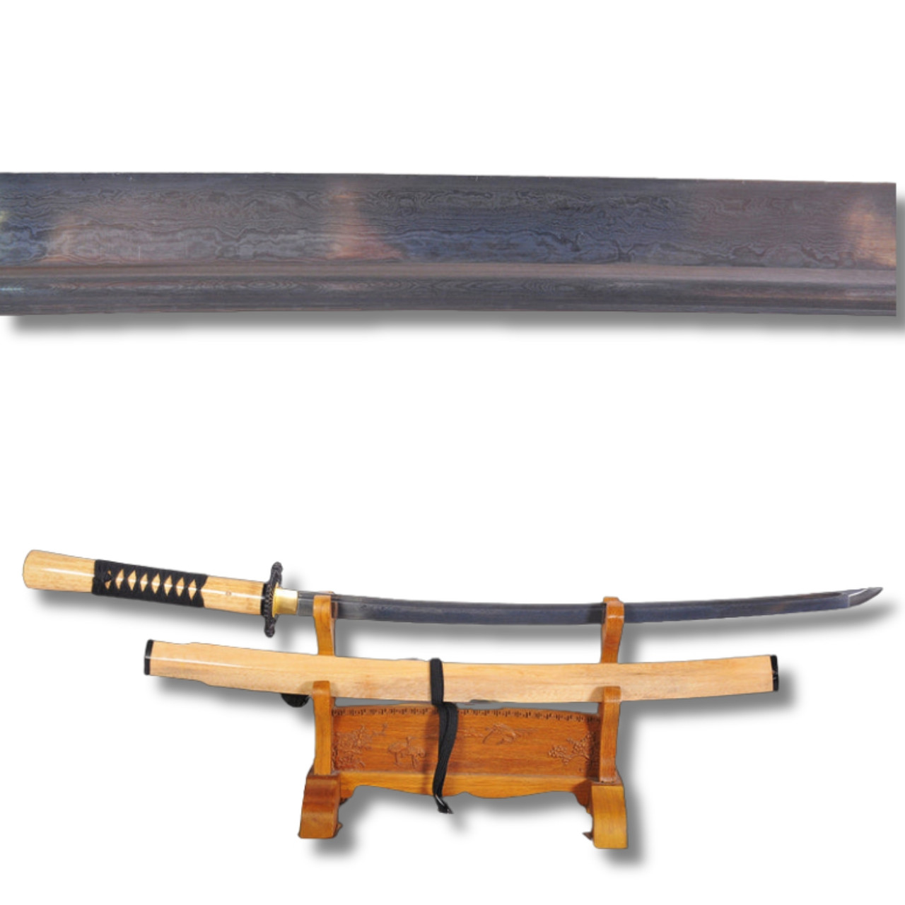 Hand Forged 47 Ronin Tengu Katana Movie Sword