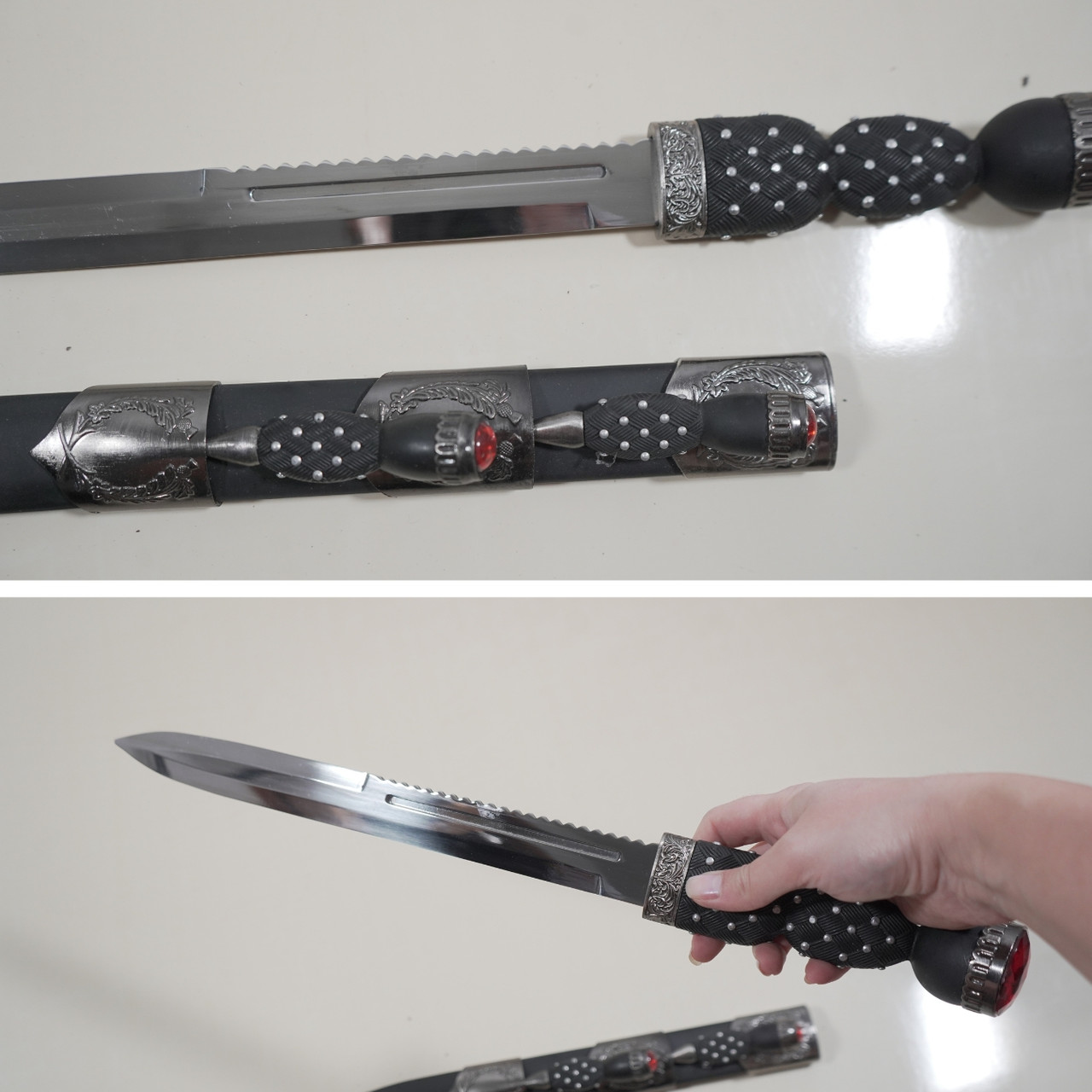 Regimental Scottish Dirk Dagger Trousse Short Sword