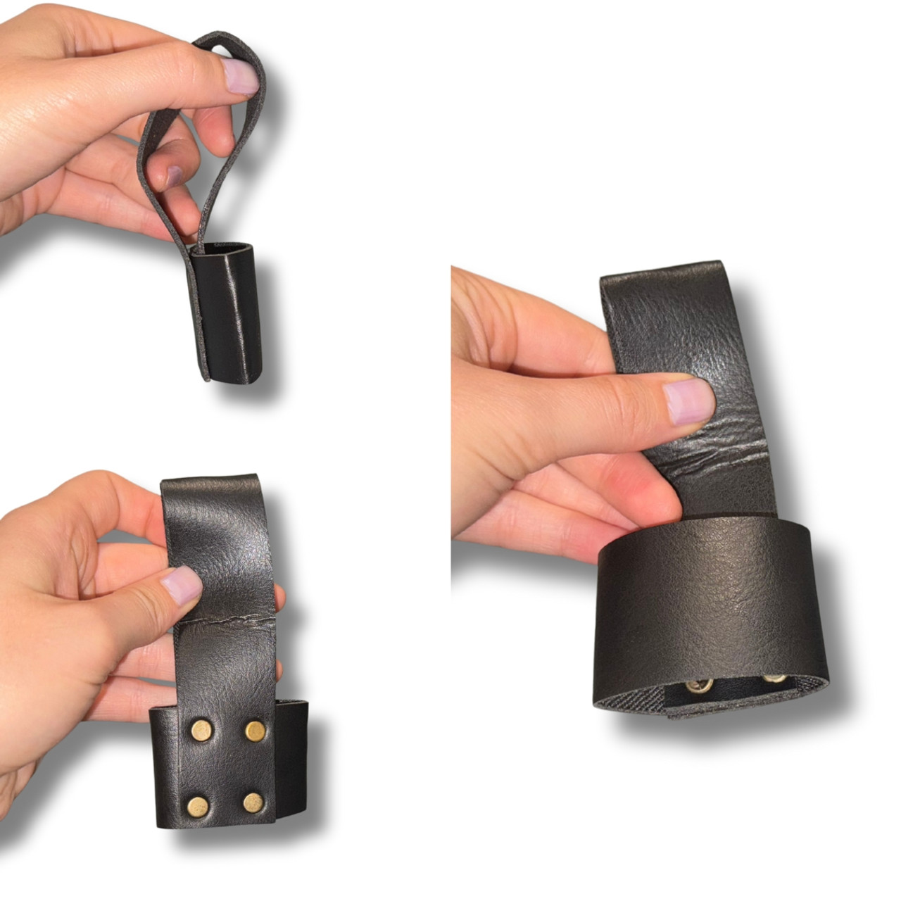 Small Leather Ax Belt Loop Small Leather Ax Belt Loop