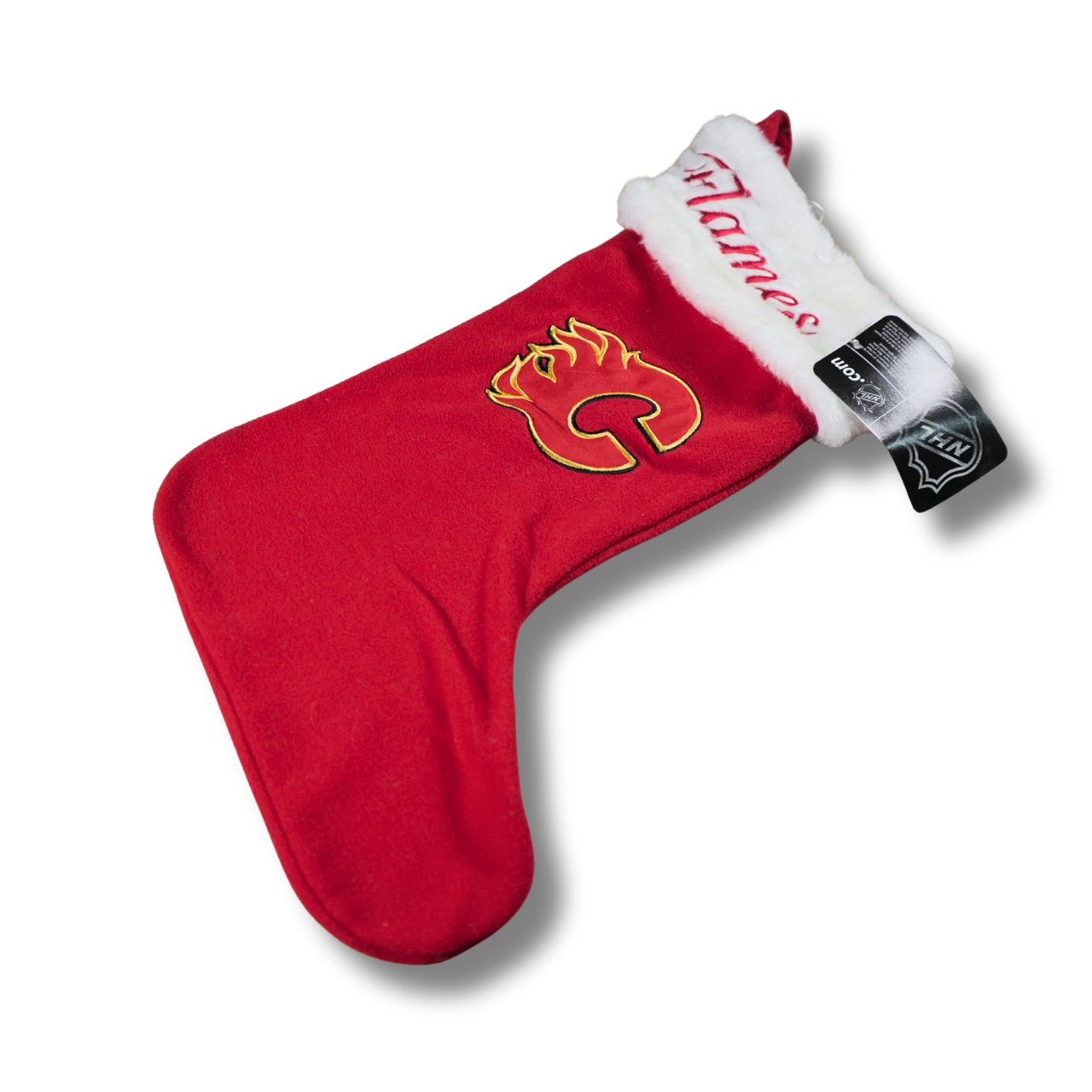 Calgary Flames Red Light-Up Stocking for Christmas