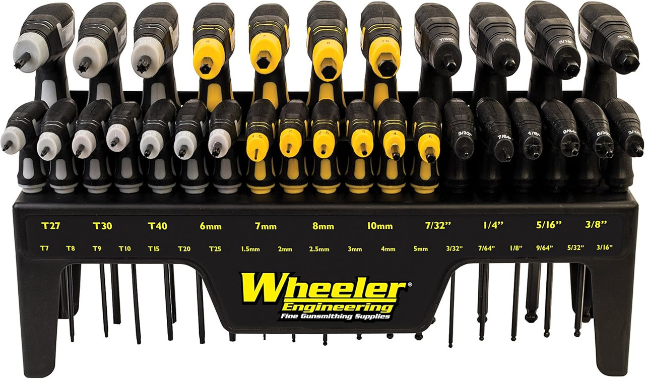 Wheeler 30 Piece SAE/Metric Hex and Torx P-Handle Set