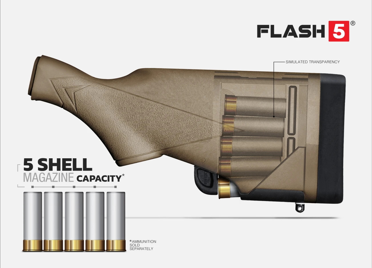 TACTALOAD FLASH-5 COMBO PACK FDE –MOSSBERG