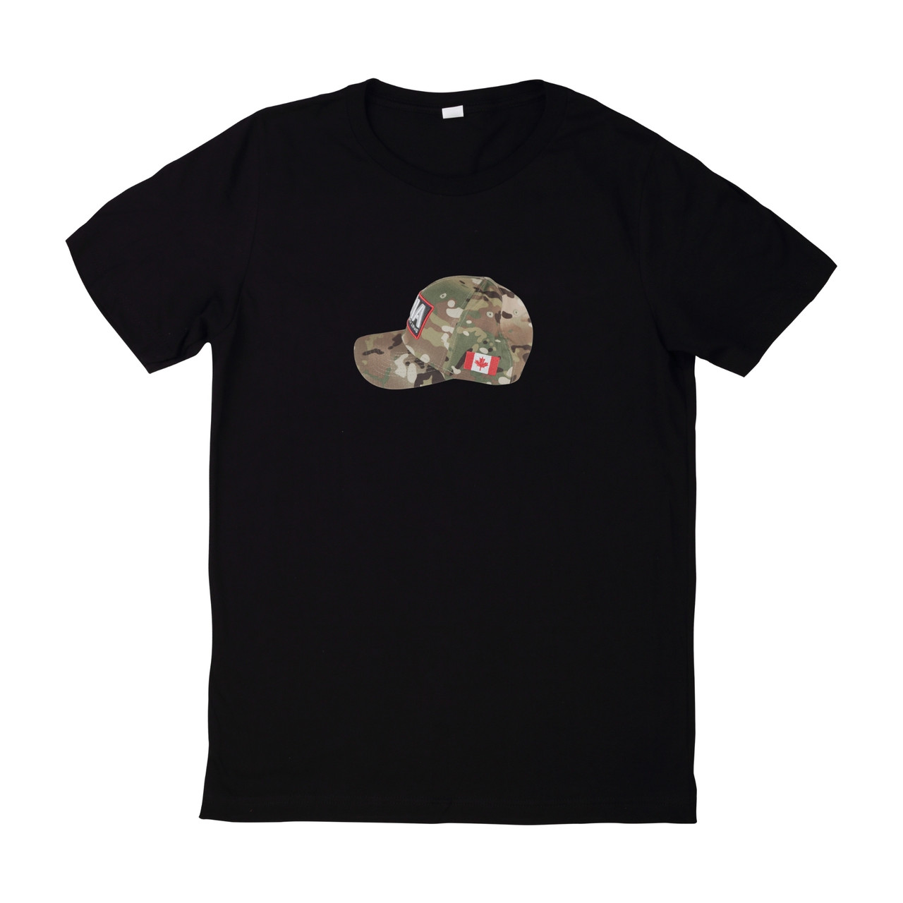 TNA T-Shirt (Camo hat) - Black base