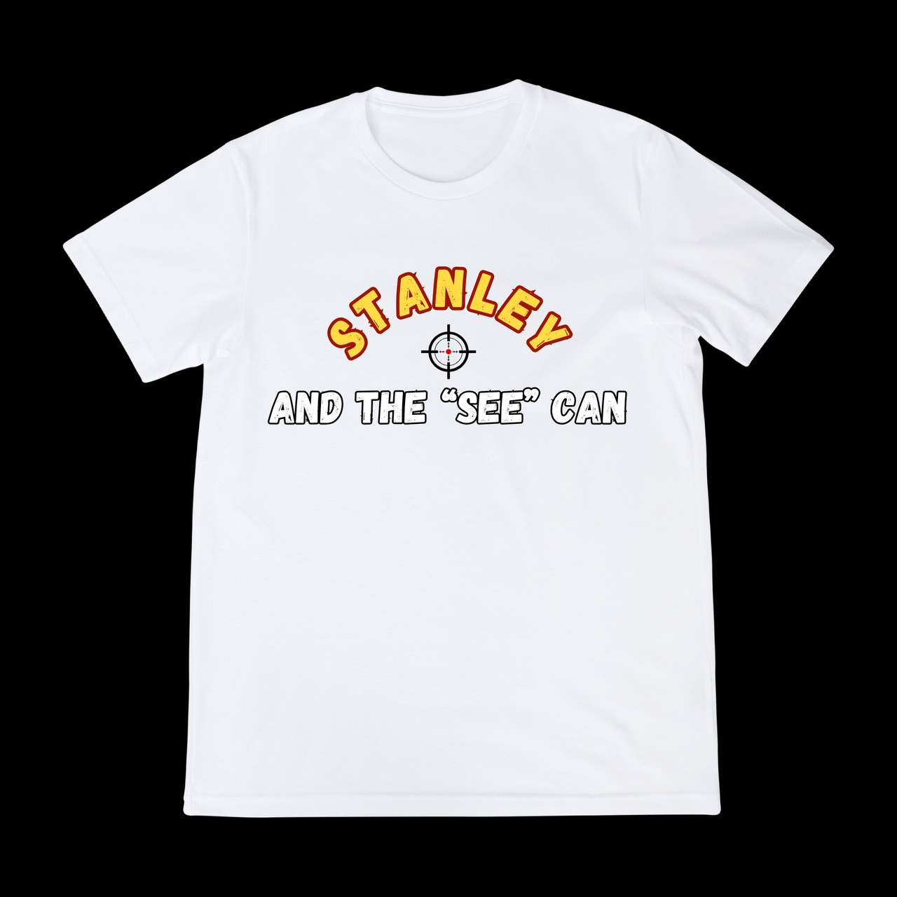 TNA Logo T-Shirt (Stanley and the 'See' Can) - White base