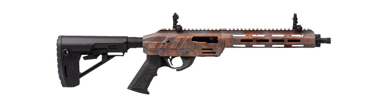 ADLER RF224 TACTICAL .22 LR Rusted – 11.7″