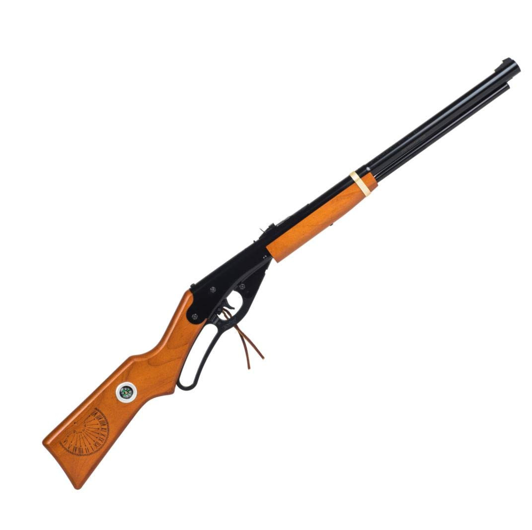 Red Ryder BB gun with Compass and Sundial on stock Christmas Edition