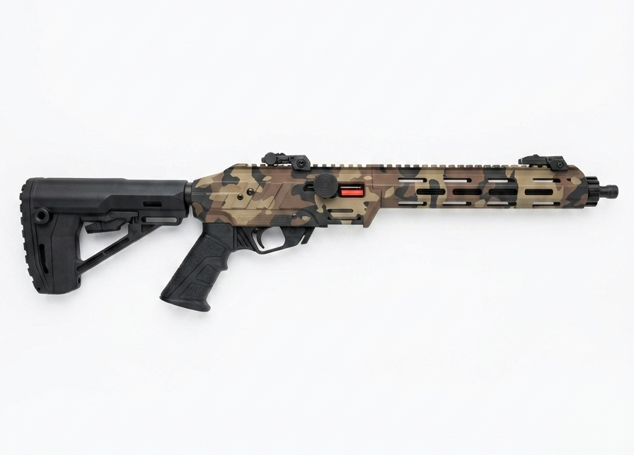 ADLER RF224 TACTICAL .22 LR FDE Camo – 11.7″
