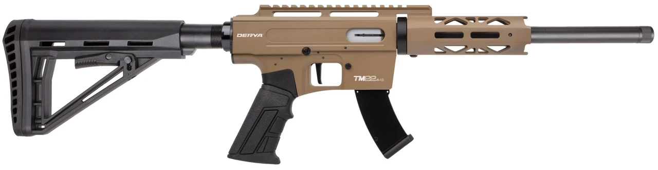 Derya TM22 Pro Semi Auto Rifle 12" Tan