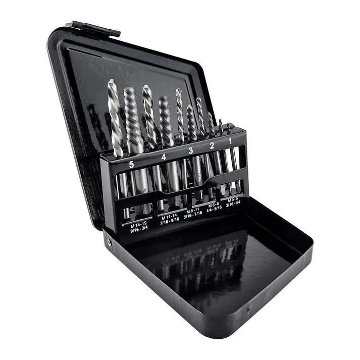 Warrior 10 Piece Screw/Drill Combo Extractor Set