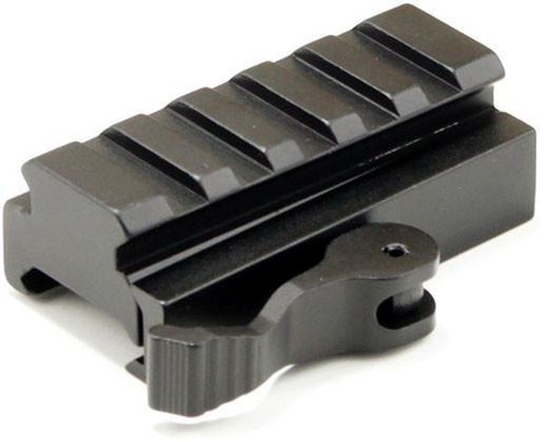 Quick-Release Adapter/Riser for Picatinny Rail