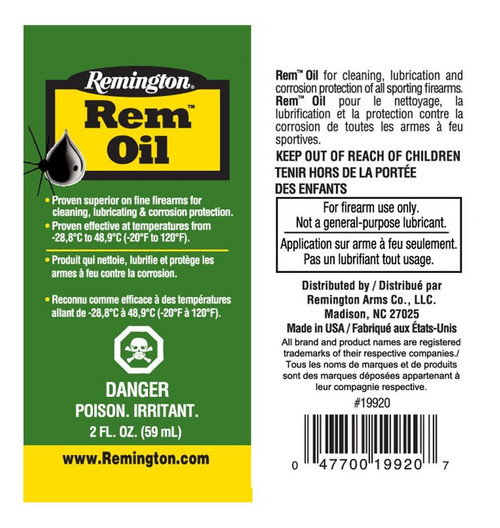 Remington Rem Oil (2 oz. Squeeze Bottle)