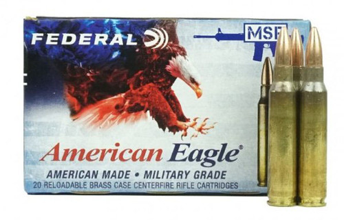 Federal American Eagle 5.56x45 55gr FMJ 20rd. Box