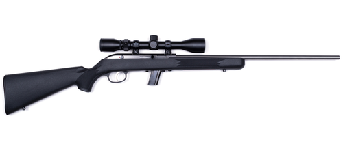Savage Arms 64 FSS XP .22LR, 21" BBL STS, Semi-Auto Rifle, Synthetic Black Stock with Scope & Rings [31007]