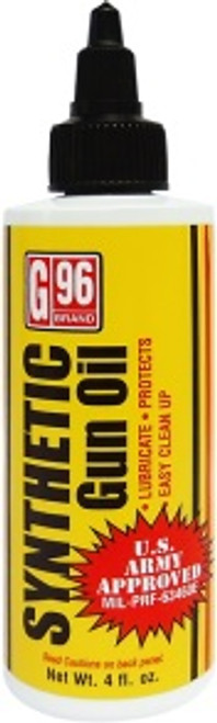 G96 Military Approved Synthetic CLP Gun Oil, 4fld. oz [1053]