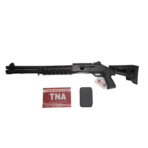 TNA VR-66 Max 12ga Semi-Auto Shotgun, 18.6" BBL,Black Synthetic Stock, Non-Restricted