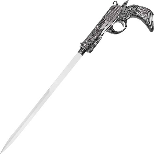 Discreet Sword Cane - Gun Head Design