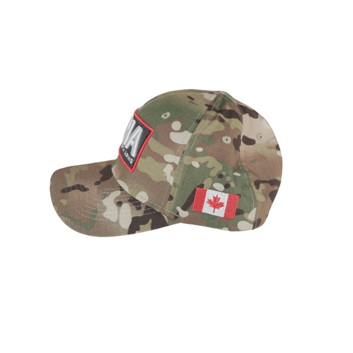 TNA T-Shirt (Camo hat) - White base