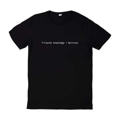 TNA T-Shirt (Firearms Knowledge > Opinions)- Black base