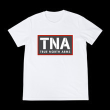 TNA Logo T-Shirt (GWR) - Black base 5.5x10"