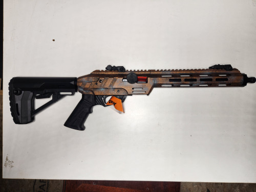 ADLER RF224 TACTICAL .22 LR Rusted – 11.7″