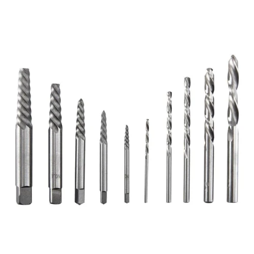 Warrior 10 Piece Screw/Drill Combo Extractor Set