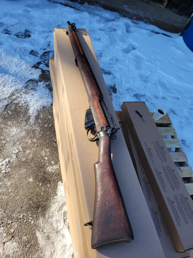 No 4 Long Branch Lee Enfield Rifle 1950 Date