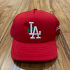 From the Ground Up LA Padded Trucker Hat Red
